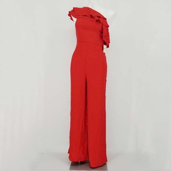 NWT Superdown Kia Ruffle Jumpsuit Size XS - Picture 2 of 5